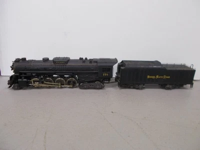 RIVAROSSI ~ LOCOMOTORA DE VAPOR NICKLE PLATE ROAD 2-8-4 # 779 & TENDER ~ ESCALA HO Foto 1 de 4