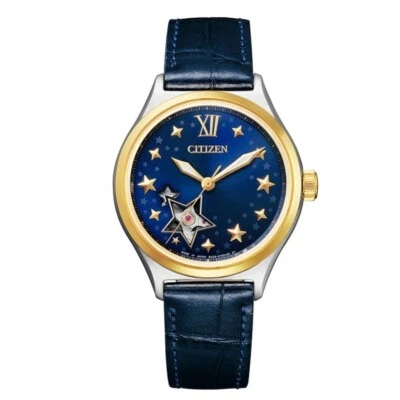 Reloj mecánico para mujer Citizen PC1009-27M con correa de piel de becerro espejo zafiro Foto 1 de 4