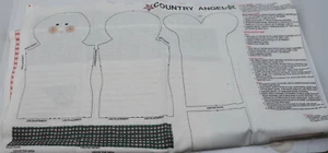 COUNTRY ANGEL DOLL CRAFT FABRIC PANEL FOR SEWING, SPRINGS INDUSTRIES - Picture 1 of 2