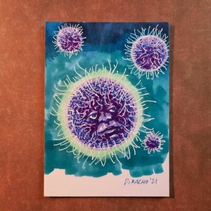 11119 . Monsters Aliens Witches pvc sketch by dominic racho - cov*d-19 1/1