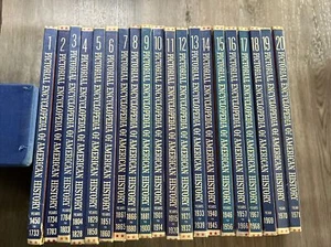 Lot Of 20 Pictorial Encyclopedia Of American History Vol. 1-20 - Picture 1 of 3