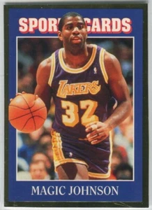 1992 Allan Kaye's Sports Cards News Magazine #67 Magic Johnson L.A. Lakers - Picture 1 of 2