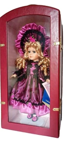 Victorian Style Collectible Memories Doll Scarlett Comes In A Case - Picture 1 of 5