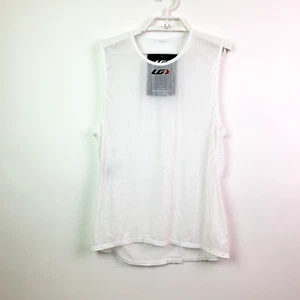 Louis Garneau Mens Size XXL White Drytex 1001 Singlet Shirt 1070210 - Picture 1 of 4