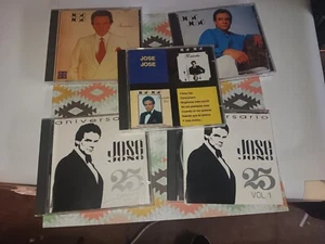 Jose Jose 5 Cds Originales Musica Mexicana Ranchero Mariachi Romantico - Picture 1 of 6