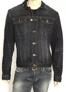 199 $ NEU True Religion DANNY Jeansjacke dunkelblau Größe XXL SCHMAL 98 % Baumwolle - Bild 1 von 11