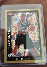 2008-09 Fleer - Glossy #116 Tim Duncan parallel san antonio spurs