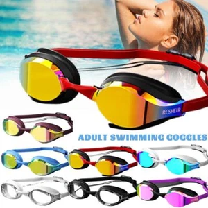 Non-Fogging Anti UV Swimming Goggle Glasses Adjustable Eye Protect for Adult ✨d - Picture 1 of 32