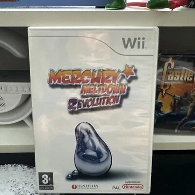 Wii-  Game -Mercury Meltdown: Revolution -PAL - NEW AND SEALED - - Image 1 of 3