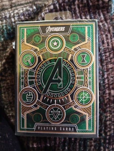 Marvel Studios Theory11 Avengers Playing Cards (Green) - Picture 1 of 4