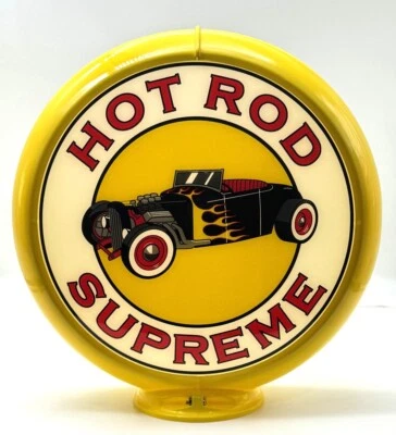 HOT ROD SUPREME 13.5" Gas Pump Globe - SHIPS FULLY ASSEMBLED! MADE IN THE USA!! - Image 1 of 4