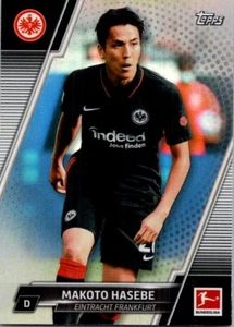 2021-22 Topps Bundesliga #62 Makoto Hasebe Silberfolie #/75 - Bild 1 von 2