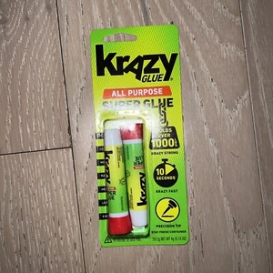Krazy Glue KG517 Purpose Super Glue Precision Tip 2 Grams 2 Count -"NEW & SEALED - Picture 1 of 2