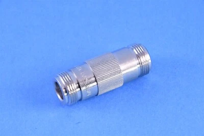 (1) Adaptador coaxial Delta UG-29B/U Conector RF Tipo N F/F 11 GHz, 50 ohmios Foto 1 de 4