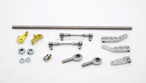Universal Linkage Kit for Dual Weber DCOE carbs with levers on right - Picture 1 of 1