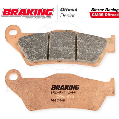 KIT PASTIGLIE FRENO ANTERIORE BRAKING RACING HONDA-HM CRE DERAPAGE 50 2001-2002 - Изображение 1 из 3