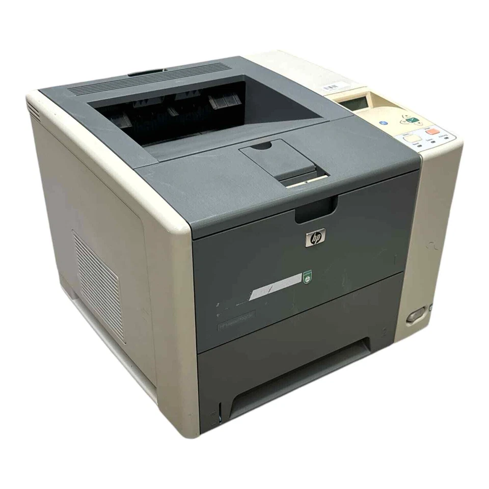 HP LaserJet P3005n unter 100.000 Seiten ohne Toner (Gehäuse beschädigt/vergilbt) - Bild 1 von 1