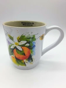 2017 Dean Crouser State Flower Collection Peach Floral Coffee Cup With Sticker - Picture 1 of 8