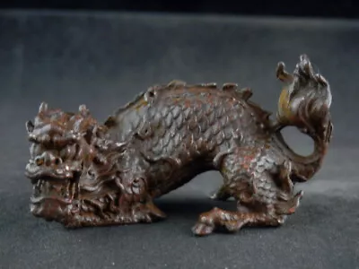 Chinese Bronze Hand Made *Dragon* Statue Faa002 • 17.52$