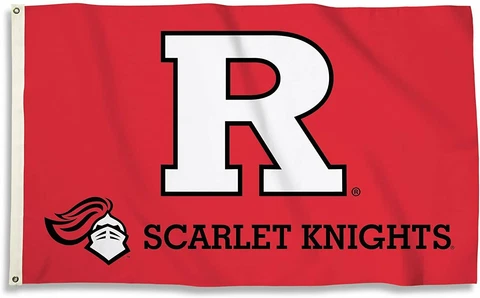 Rutgers Scarlet Knights 3' X 5' Flag with Grommets Cover