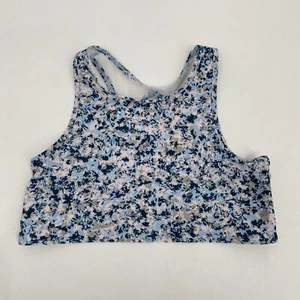 Z by Zella Women's Abstract Print Strappy Back Sports Bra Multicolor Size 14 - Picture 1 of 6