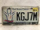 2014 Florida Breast Cancer License Plate