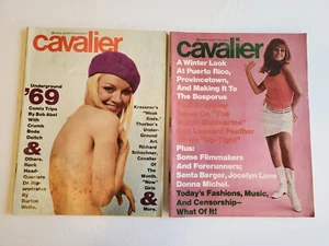 Cavalier Magazine Vol. 19 #5 & #6 MARCH & APRIL(DETACHED CENTERFOLD) 1969 - Picture 1 of 5