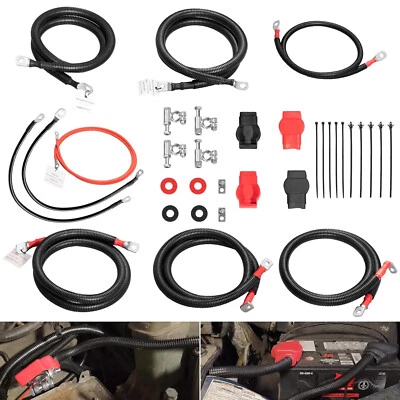 Kit de cables de batería 2298-90 para Ford F250 F350 Excursion 7,3 L Power Stroke 99-03 Foto 1 de 4