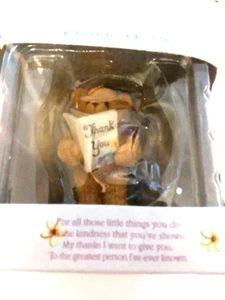 Cherished Teddies Patrice Figurie Cherished Teddies "Thank You " 2000 bOY W CARD - Picture 1 of 5