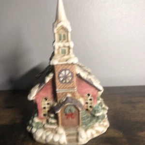 Vintage Ceramic Light Church Wangs International Christmas Village Decor - Picture 1 of 9