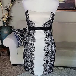 Maxandcleo Olivia  Mini Strapless Dress Size 6 - Picture 1 of 10