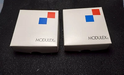 Vintage Lego Modulex 4x1 Blocks NIB NOS lot of 2 Boxes - Image 1 of 4