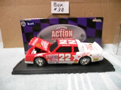1/24 Acción NASCAR #22 Bobby Allison Miller American 1985 Foto 1 de 4
