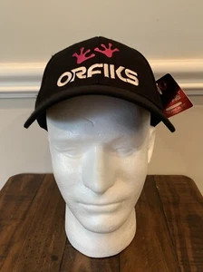Golf Hat Cap Adjustable Strap Antigua Perfect Fit Desert Cool Black ORFIKS NWT - Picture 1 of 12
