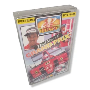 Nigel Mansells Grand Prix para Sinclair ZX Spectrum, juego de casete de cinta - Imagen 1 de 2