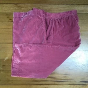 Gymboree Girls Velour Capri Pants - Rose Color, Size 10 - Picture 1 of 4