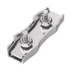 Silver Wire Rope Clip Stainless Steel Brake Line Clamp Lock Buckle  Worker