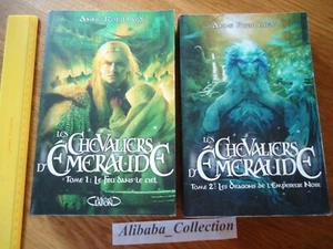 Lot Book The Emerald Knights 1 2 Anne Robillard Novel Large Format - Picture 1 of 4