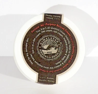 Tweak'd By Nature Restore All-Purpose Rescue Cream 5.25 oz Amber Vanilla SEALED - Image 1 of 4