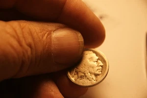 1916 P  BUFFALO NICKEL RESTORED DATE 10 - Picture 1 of 2
