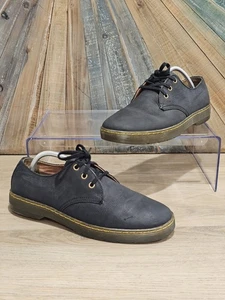 Zapatos con cordones Dr. Martens Coronado 3 ojales de cuero negro - Unisex Tallas M10/W11 - Imagen 1 de 13