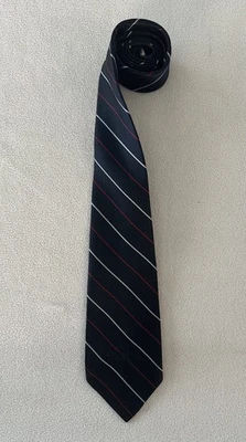 Countess Mara Blue Hand Made 100% Silk Men’s Neck Tie  Foto 1 de 4