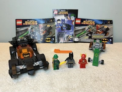 LEGO Batman The Riddler Chase Set 76012 w/ Figures Manuals Comic DC Super Heroes - Image 1 of 4