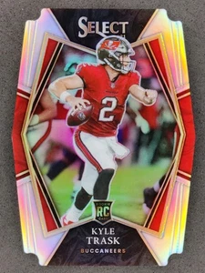 Panini Select 2021 Kyle Trask novato plata Prizm troquelado Premier #163 Buccaneer - Imagen 1 de 2