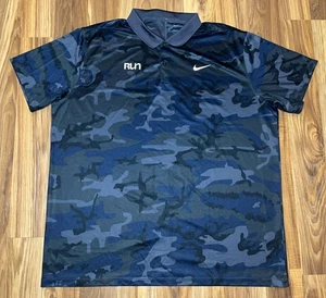 Camisa Polo Nike Para Hombres Grande Dri-FIT ADV Patrón Camuflado Golf Atlética Ligera - Imagen 1 de 8