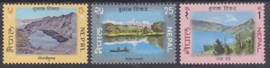 NEPAL 1970 - COMPLETE SET - LAKES / SEEN - Mi.: 249-251 - **MNH** - Bild 1 von 1
