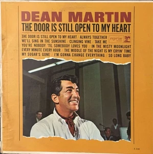 Dean Martin, The Door Is Still Open To My Heart, (LP, Album, Mono), VG, 37916534 - Picture 1 of 6