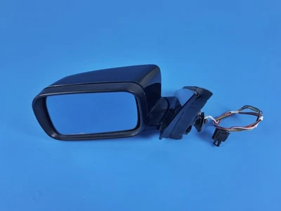 99-03 BMW E39 525I 530I 540I LEFT DRIVER SIDE NON-FOLD MIRROR JET BLACK - Image 1 of 4