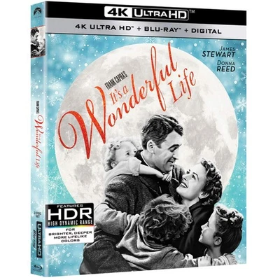 It's a Wonderful Life (4K UHD + Blu-ray + Digital) (4K UHD Blu-ray) (US IMPORT) - Image 1 of 3