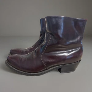 Durango Stiefel Black Cherry/Braun Leder Western 11,5 D Cowboy Grunge TR825 - Bild 1 von 9
